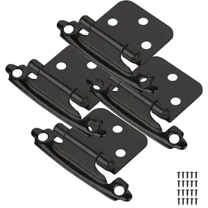 Self Closing Cabinet Hinges for Face Frame,Cabinet Hinges, Metal Hardware for Kitchen Cabinets and Doors