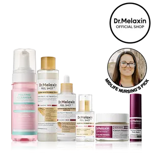 [Dr.Melaxin Official Midlife Nursing's Pick] Full Morning and Night Routine – Peeling & Collagen Care Set for Radiant, Healthy Skin