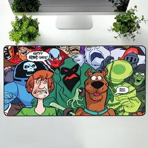 Scooby-Doo Villains Clash Desk Mat, Mystery Team Mouse Pad