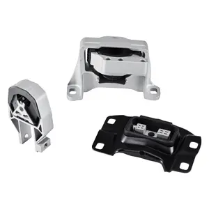 VEVOR Engine and Transmission Motor Mount Kit Replacement, Set of 3, Compatible with 2013–2019 Ford Escape 2.0L L4, Replace OE #   A5612, A5631, A5520, Secure Support
