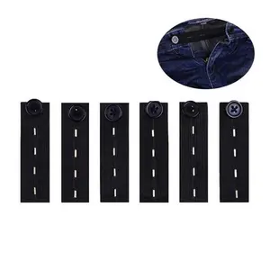 Waist Extender Button, 6pcs Elastic Waistband ExtenderButton, Pants Extender Button for Women Men