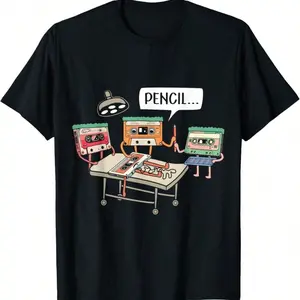 Vintage Cassette Tape 80s Retro Music Lover T-Shirt