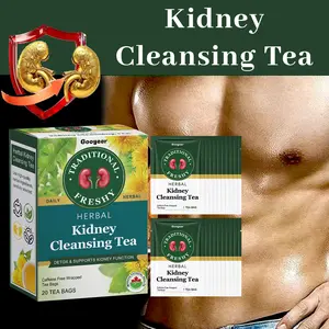 Googeer Kidney Detoxification Cleansing Tea Contains Licorice, Tangerine Peel Herbal Tea of Clearing Kidney for Men and Women Healthy Tea