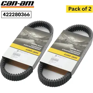 422280366 Can-Am Clutch Drive Belt Outlander Renegade Max 1000R 570 650 XMR - Pack of 2
