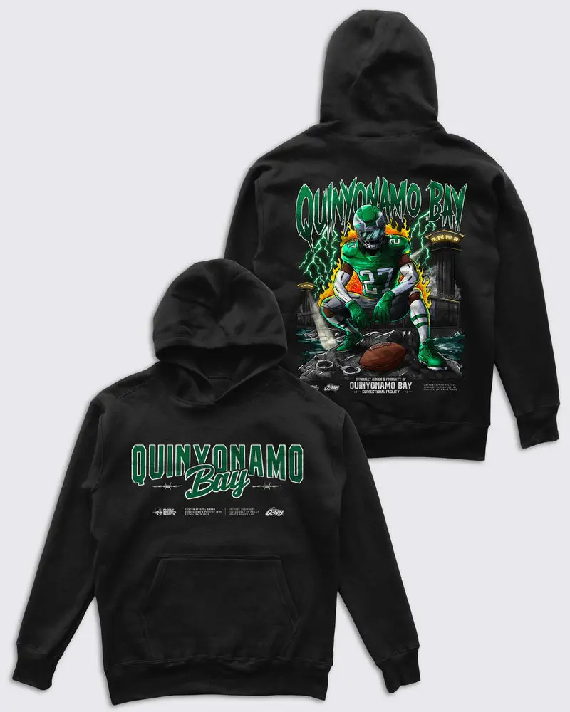 Quinyonamo Bay Hoodie - Long Sleeve Classic Design with Front Pocket Soft Breathable Fabric Versatile Color for Everyday Wear