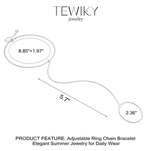 Ankle Bracelets for Women, Glitter Waterproof Adjustable Anklet for Women,  Summer Beach Anklet Jewelry for Women Gift