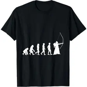 Evolution Kyudo Samurai Archery Ryu yumi ya shaft T-Shirt