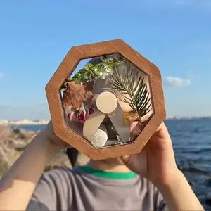 Ultimate Natural Kaleidoscope Experience DIY Kaleidoscope Kit | Kaleidoscope Craft Kit Rotating Optical Wonder | Sustainable Wood Materials Mind-Expanding STEM Gift
