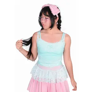 Lily Lace Camisole - Mint