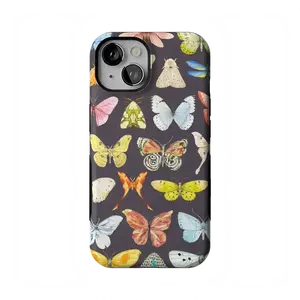 Casely iPhone 13 Case | Jenna Palek x Casely | Midnight Monarch | Bold Protective Design | Compatible with MagSafe