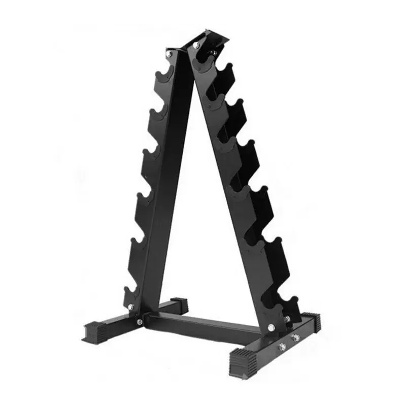 Gaomon 6-Tier Dumbbell Weight Rack, Heavy-Duty A-Frame Carbon Steel Stand with 660 LB Capacity, Sport Training Equipment for Home Gym Resistance Training, Fitness Training Equipment