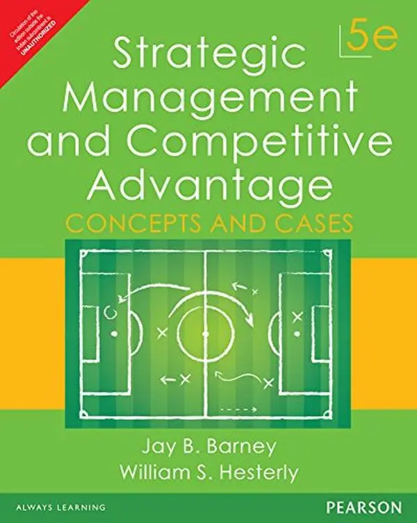 USED Book - Pearson India Strategic Management And Competitive Advantage: Concepts And Cases by William Hesterly Jay B. Barney (Paperback) - english