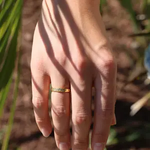 Wave Handcrafted Ring