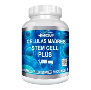 Celulas Madres 60 Capsules Vitamisan 1000 mg Aphanizomenon Flos-aquae Blue Green Algae AFA Stem Natural Cell