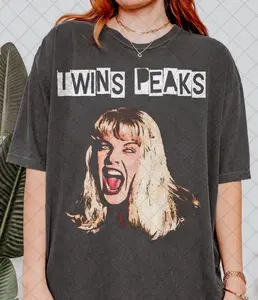Comfort Colors Limited Twins Peaks T-Shirt, Laura Palmer doppleganger T-Shirt, Gift For Women & Men Unisex T-Shirt