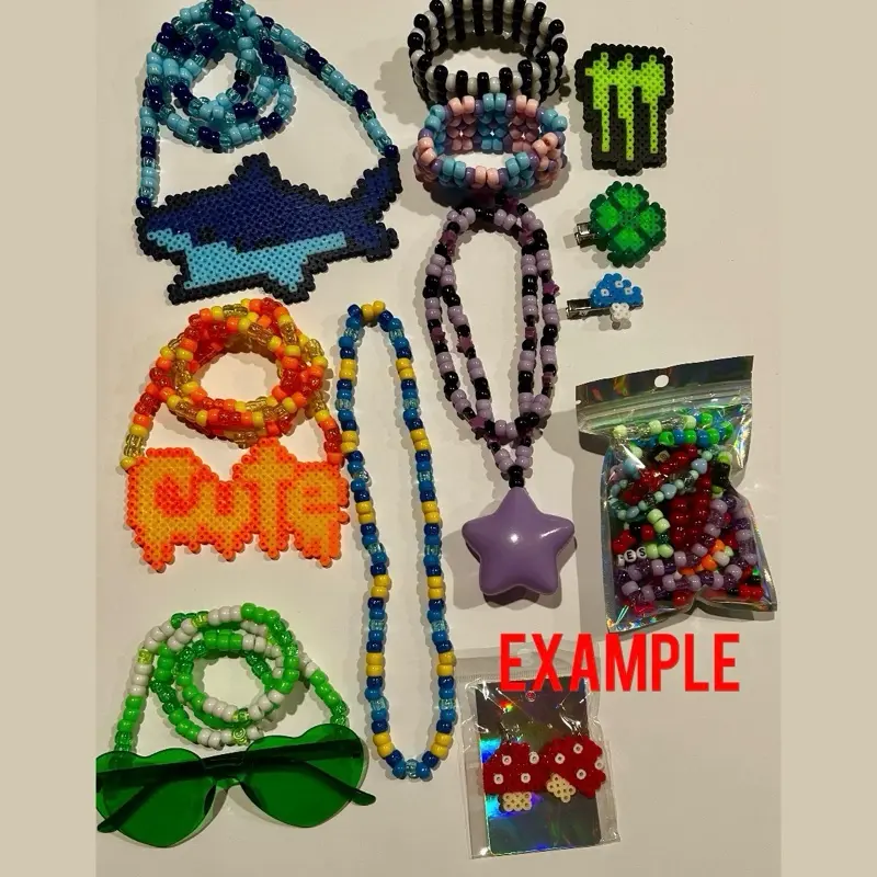 Kandi Pack, Fashion Costume Jewelry Accessories Set