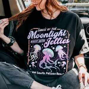 [Sale Up To 50%] Dance of the Moonlight Jellies Stardew Valley Shirt, Pelican Town TShirt, Gamer Gift, Graphic Streetwear T-shirt
