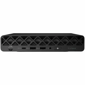 HP ProDesk 4 G1i Desktop Computer - Intel Core Ultra 5 225T - 16 GB - 256 GB PCI Express NVMe SSD - Mini PC - Jack Black