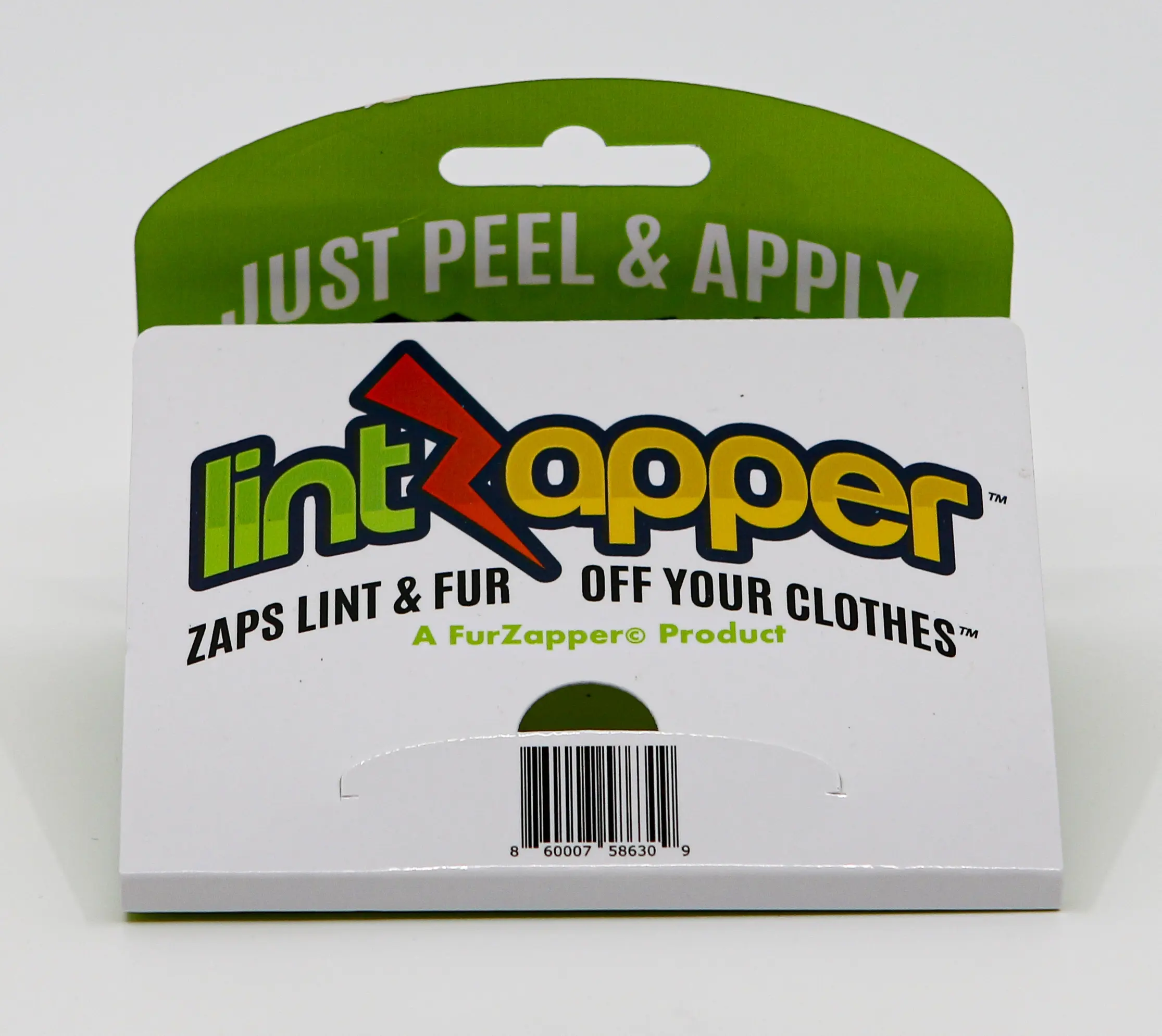LintZapper Portable Lint Remover Sheets 5 Pack 40 Sheets Each, White