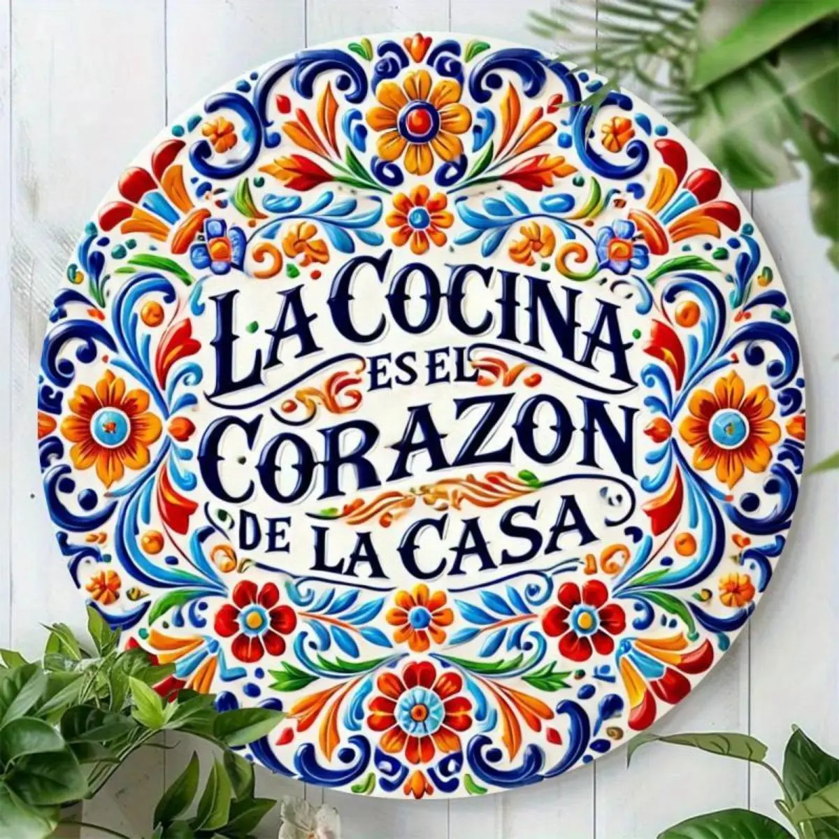 Letter Pattern Wall Art, Mexican Style Wall Decoration, Spanish Kitchen Decoration Sign, Vintage Plaque Decor, Home Restaurant Cafe Decoration Wall Art, Home Decor Aesthetic, Kitchen Signs, Decorative Plaque