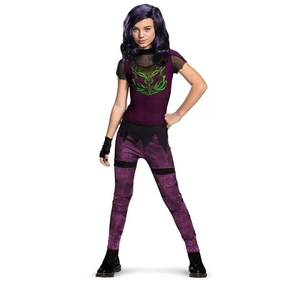 Descendants Girl's Mal Deluxe Costume