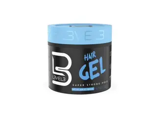 Level 3 Super Strong Hold Hair Gel 33.8 Oz