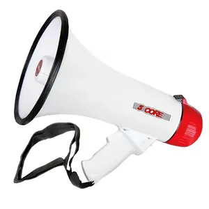 5Core Megaphone Bullhorn Speaker 50W Bull Horn Cheer Megafono 1000 Yards Does not apply