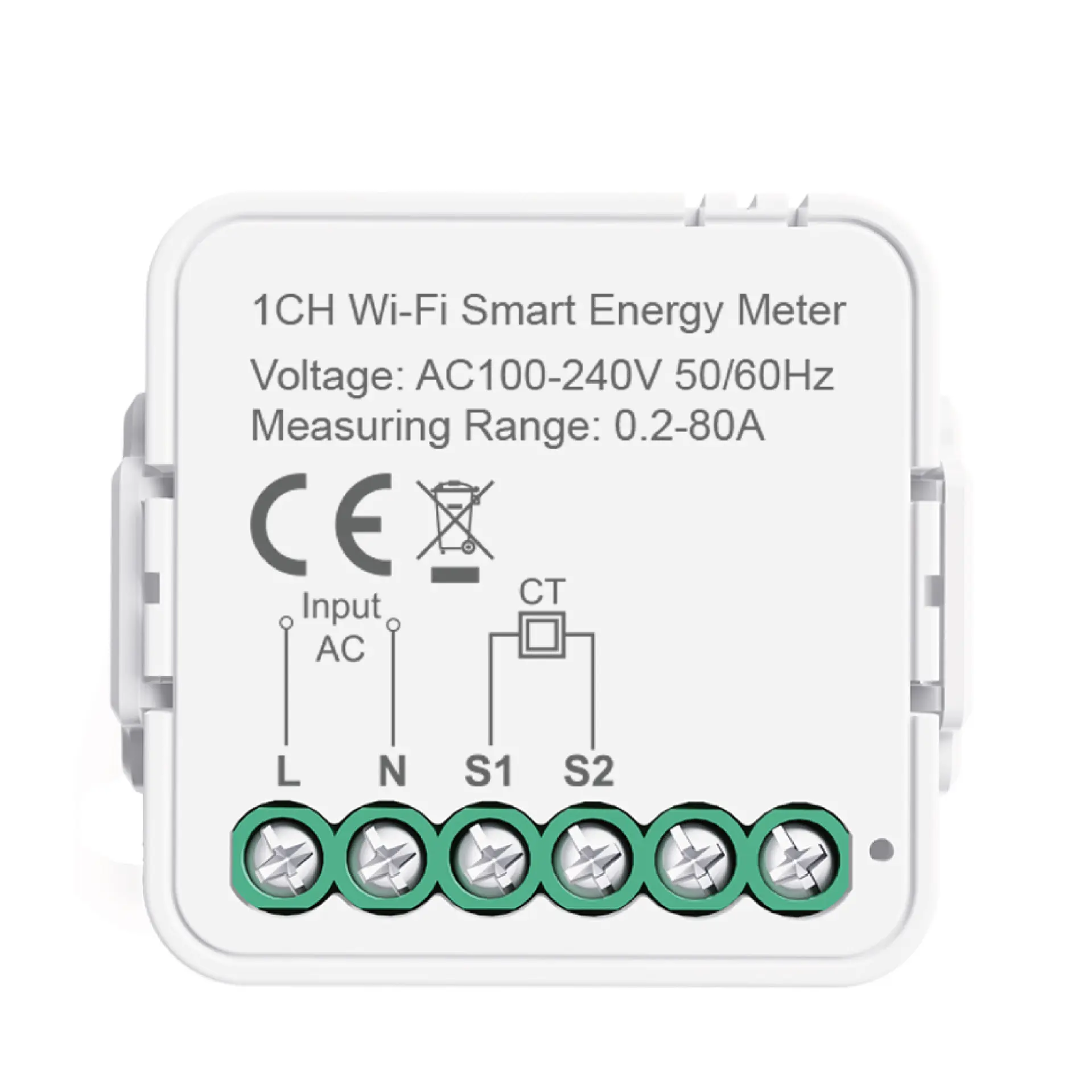 Tuya WiFi Smart Home Smart Meter Switch, Smart Switch, Household Electricity Meter, Power Monitoring