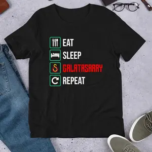Eat Sleep Galatasaray Repeat T-Shirt