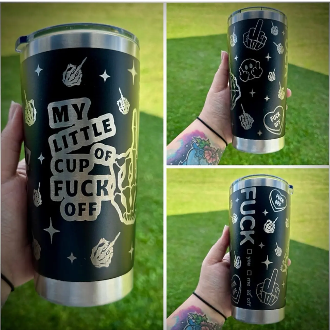 Middle Finger Tumbler