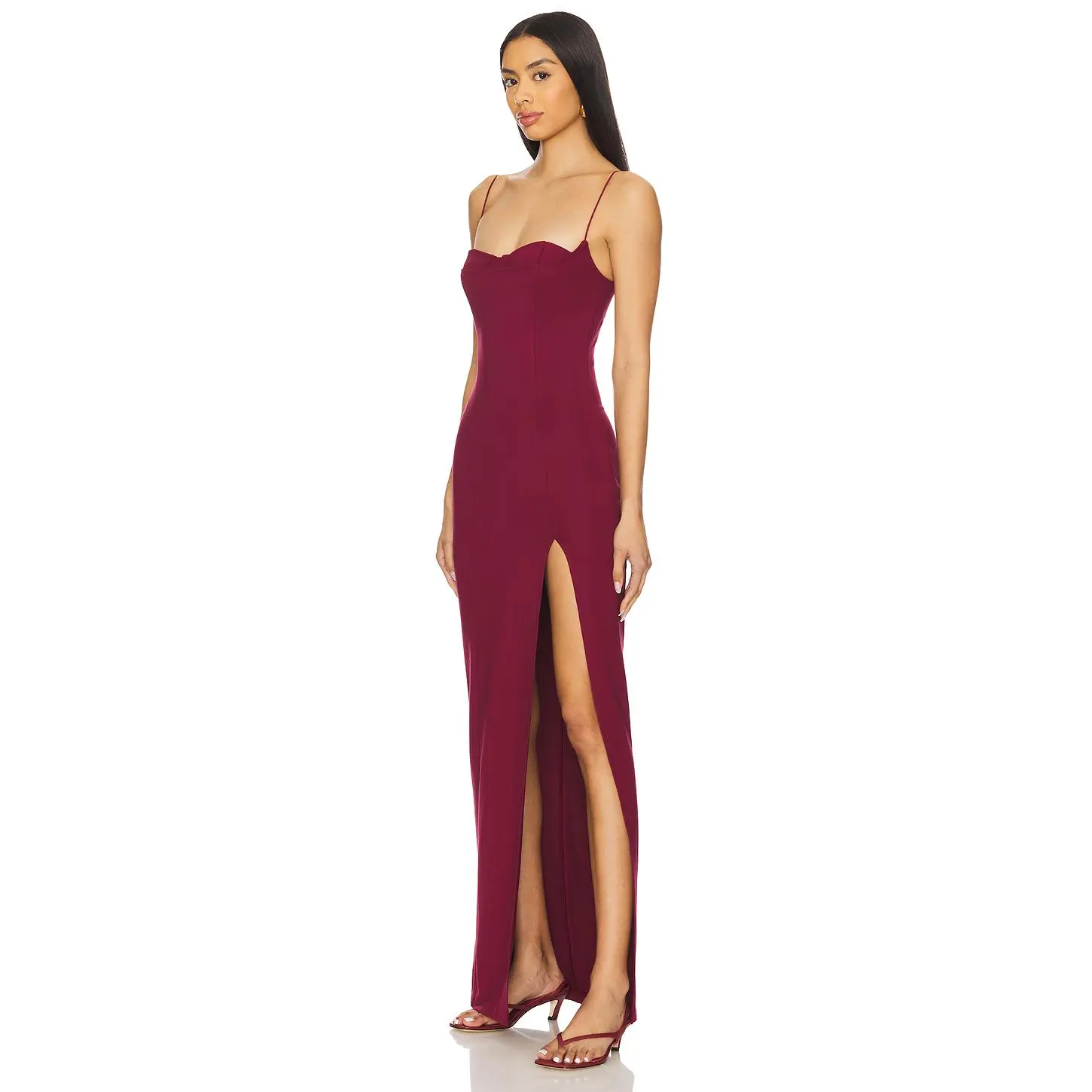 Camila Coelho Nova Maxi Dress in Black - TikTok Shop