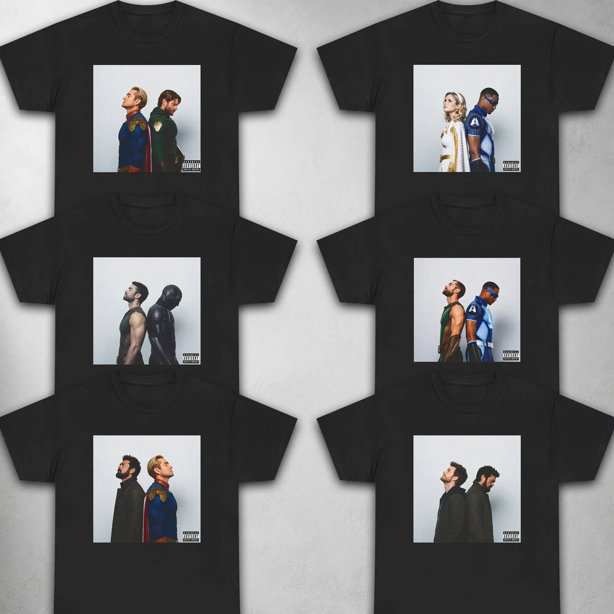 The Boys Side by Side Shirt, The Boys Album Cover Unisex Tee