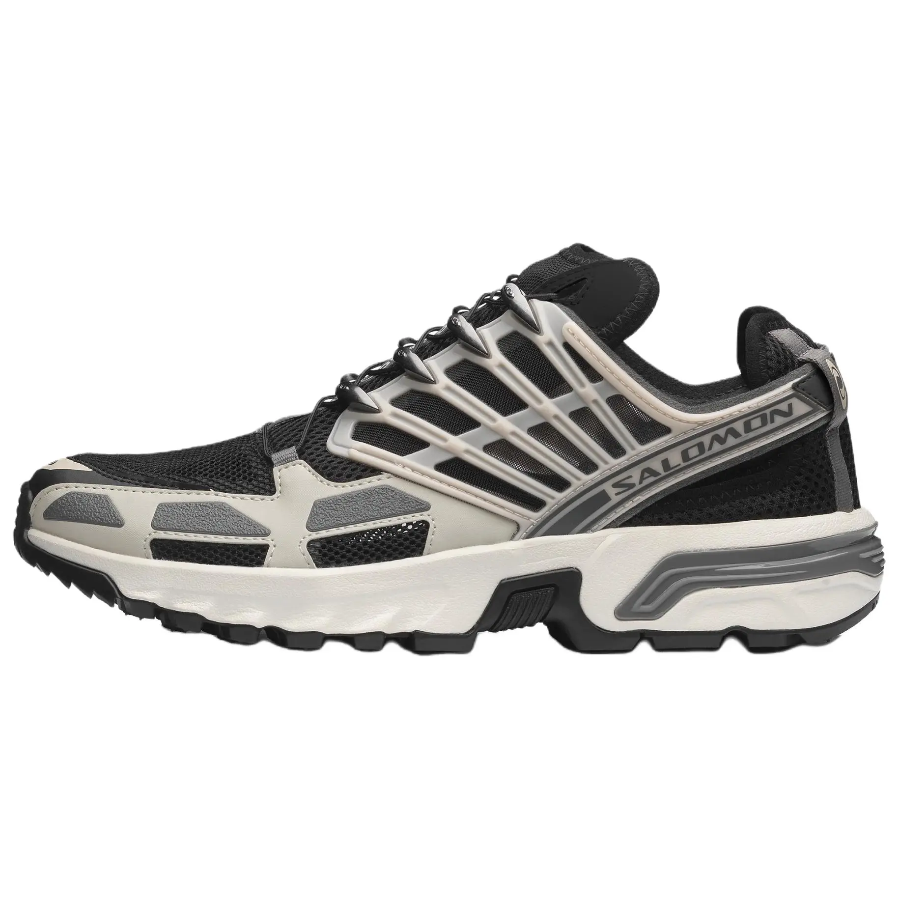 Salomon Acs Pro Shell 'Rainy Day Black' Men's Outdoor Sneaker with Advanced ACS Technology, Responsive Cushioning, and Supportive Chassis