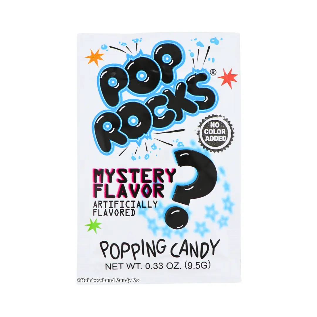 Pop Rocks Mystery Flavor | Mystery Popping Candy | 0.33 oz