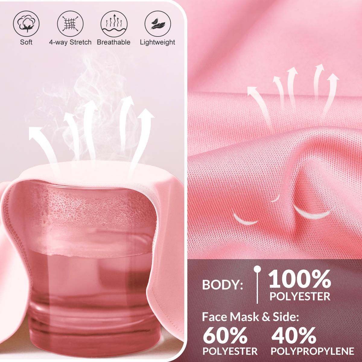 baleaf 2025 Women's Sun Protection Hoodie Face Mask UPF 50+ Long Sleeve Thumbholes UV SPF T-Shirts  Neck Gaiter Fishing Hiking Lightweight Rash Guards