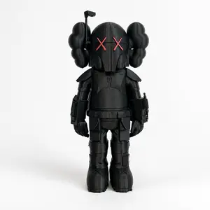 Boba Fett Themed Kaws Inspired Figure 2 Feet Tall Art Statue for Home Display Room Decor Star Wars Fan Collectible