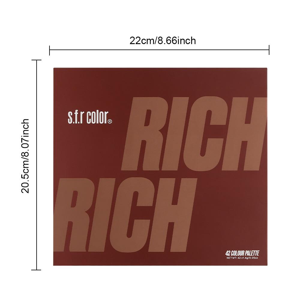 Waterproof Multi Color Eyeshadow Palette Viral Summer Makeup Trendy Party Gift Highly Pigmented Long Lasting and Easy to Blend Cosmetic