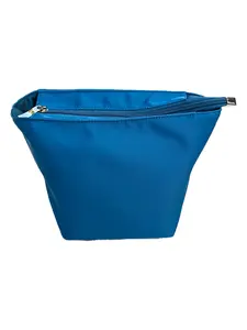 Purse Organizer Insert with Metal Zipper - Nylon Satin Tote Bag Organizer, Compatible with Hermès picotin 18/22 ，7 Color Options, Handbag Divider Gift for Women