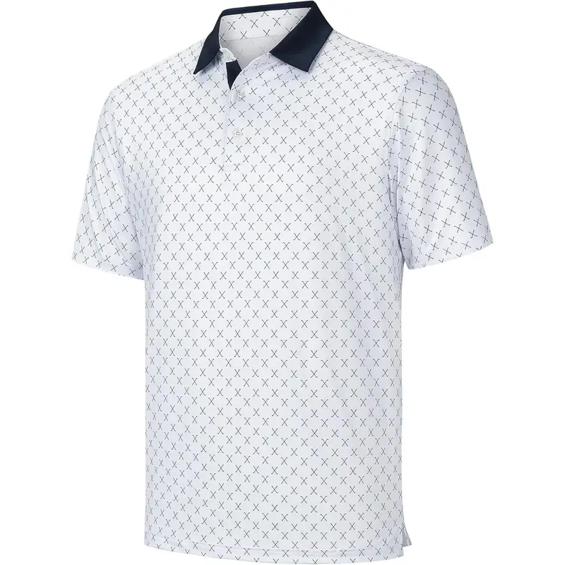 Willit Active Men's Collared Short Sleeve Sports Polo Shirt - Casual Sporty Design, Breathable Sportswear Top, High-Elastic Dry Fit Wicking, Built for Golf, Tennis, Outings & Workouts