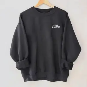 Ford Oval Truck American Flag Sweatshirt T-Shirt Hoodie Ford Truck Apparel Vintage Graphic Shirt Vibrant colors American Made Style Womenswear Cotton Top