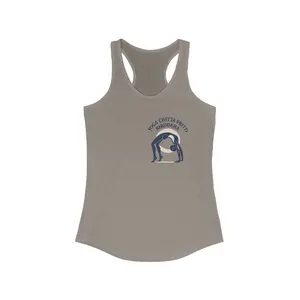 Yoga-Inspired Women's Racerback Tank Top | Workout Shirt, Fitness Apparel, Spiritual Gift, Summer Wear, Yoga Class