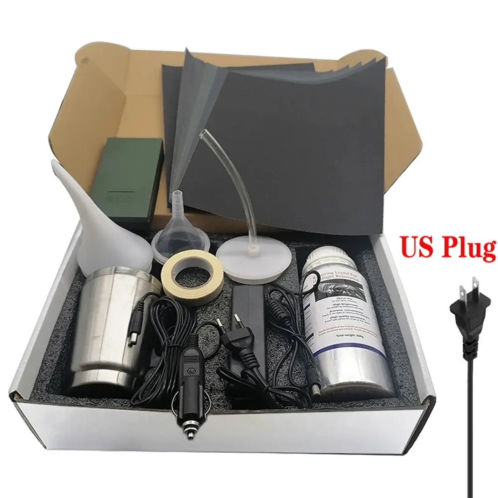 Car Headlight Restoration Kit