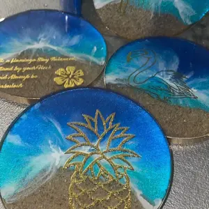 Beach coasters