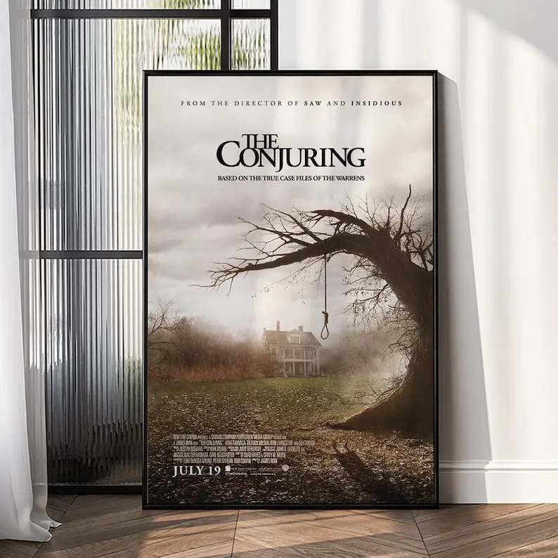 The Conjuring Movie Poster - Wall Art - Home Decor - Print Gift