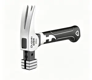 Magnetic Indexing Claw Hammer Versatile All-in-One Hammer, New Model,Mini Square Head Claw Hammer, Forged Special Steel One-Piece Head, Heavy-Duty Household Nail Hammer