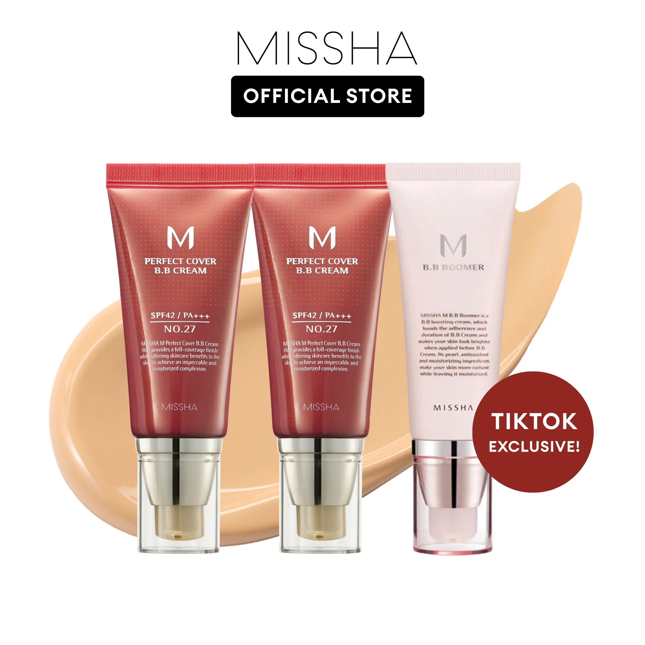 #27 Honey Beige [2pcs] + BB Boomer