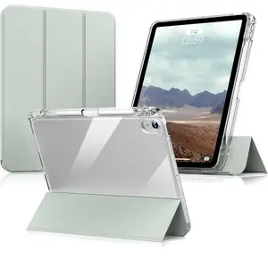 Tablet Case with Pen Slot, 1 Count 2-in-1 Removable Slip Case, Auto Sleep/Wake Tablet Cover for iPad