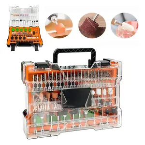 Rotary Tool Accessories Set 500 Pieces, Electric Grinding Heads, Multi-Functional Universal Parts for Cutting, Polishing, Engraving