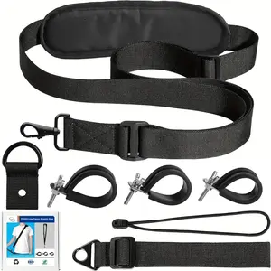 LawnTok Yard Hack Universal Weed Eater Harness – Adjustable Nylon Shoulder Strap for Leaf Blower, Brush Cutter, String Trimmer, Edger – Ergonomic Back Relief, Non-Slip Pad – Heavy Duty Gardening Tool – Dad Gift