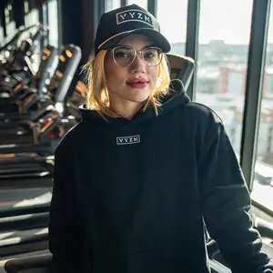 Hidden Pocket Hoodie – Black